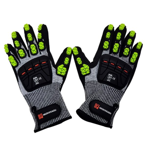 Anti-Impact, Cut-Resistant and Puncture-Resistant Mechanical Gloves