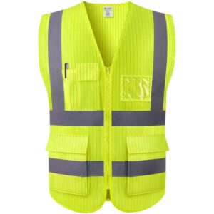 Anti-static reflective vest