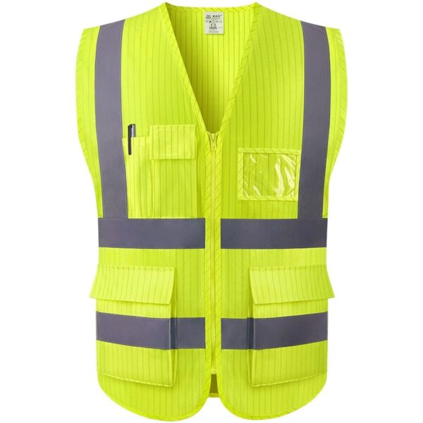 Anti-static reflective vest