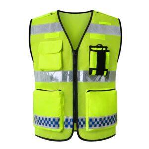 Traffic management reflective vest