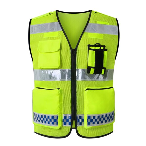 Traffic management reflective vest